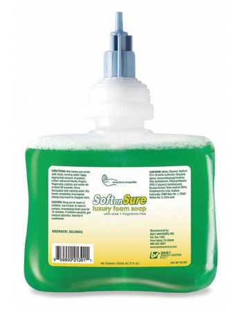 SoftenSure Luxury Foam Soap w/ Aloe