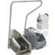 footwear sanitizing unit with boot scrubber